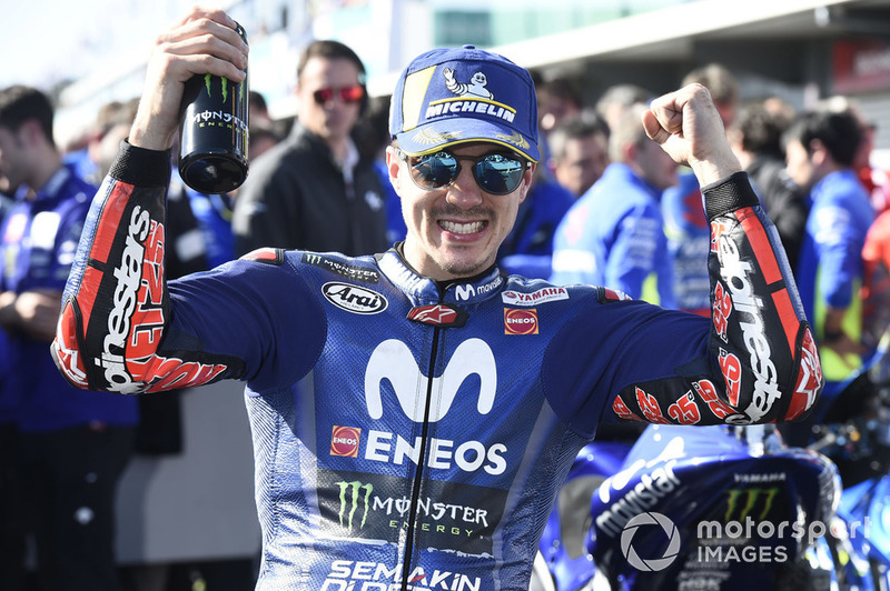 Ganador de la carrera Maverick Viñales, Yamaha Factory Racing