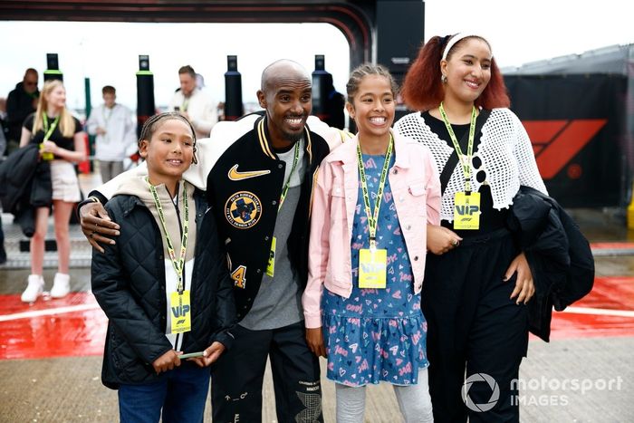 Sir Mo Farah y familia