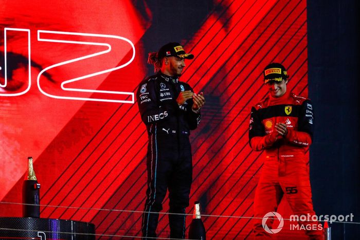 107 - Carlos Sainz, 2º en el GP de Bahrein 2022 con Ferrari