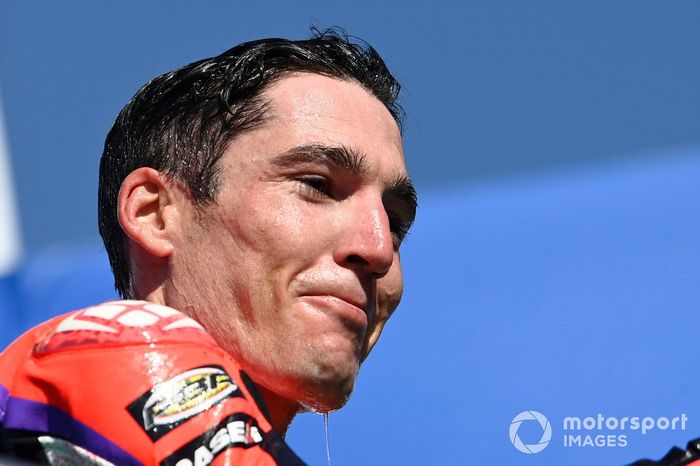Podio: ganador Aleix Espargaró, Aprilia Racing Team