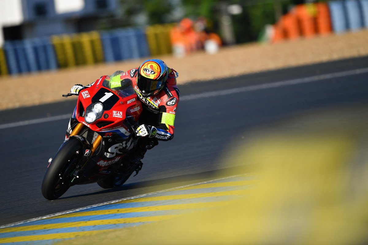 #1 Yoshimura SERT Motul: Gregg Black, Xavier Simeon, Sylvain Guintoli