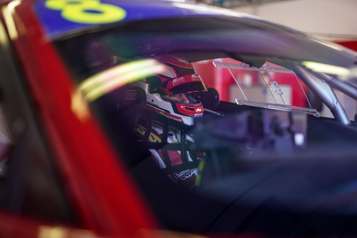#8 AF Corse, Ferrari 488 GT3 Evo: Antonio Fuoco, Sean Hudspeth