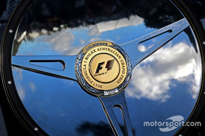Der Siegerpokal für Melbourne 2017