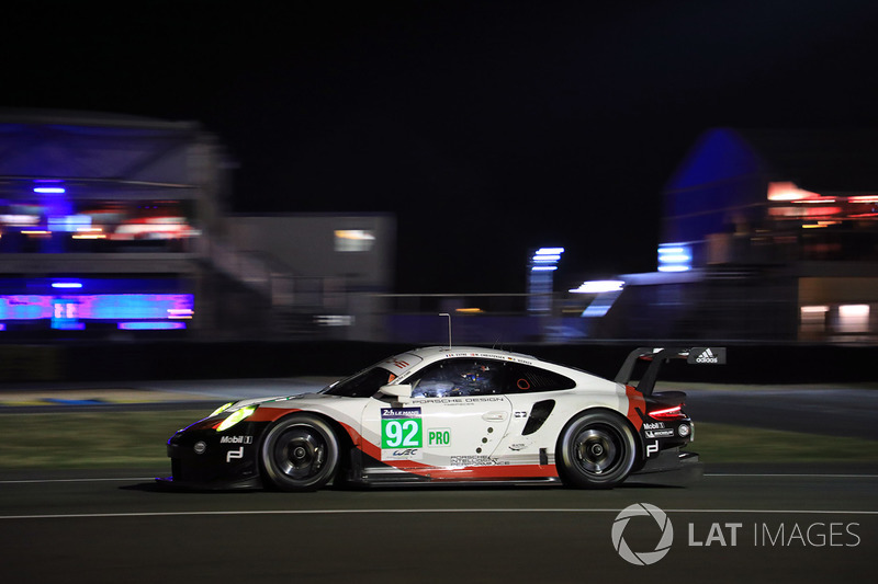 #92 Porsche Team Porsche 911 RSR: Michael Christensen, Kevin Estre, Dirk Werner