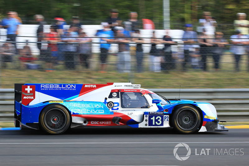 #13 Vaillante Rebellion Racing Oreca 07 Gibson: Mathias Beche, David Heinemeier Hansson, Nelson Piquet Jr.