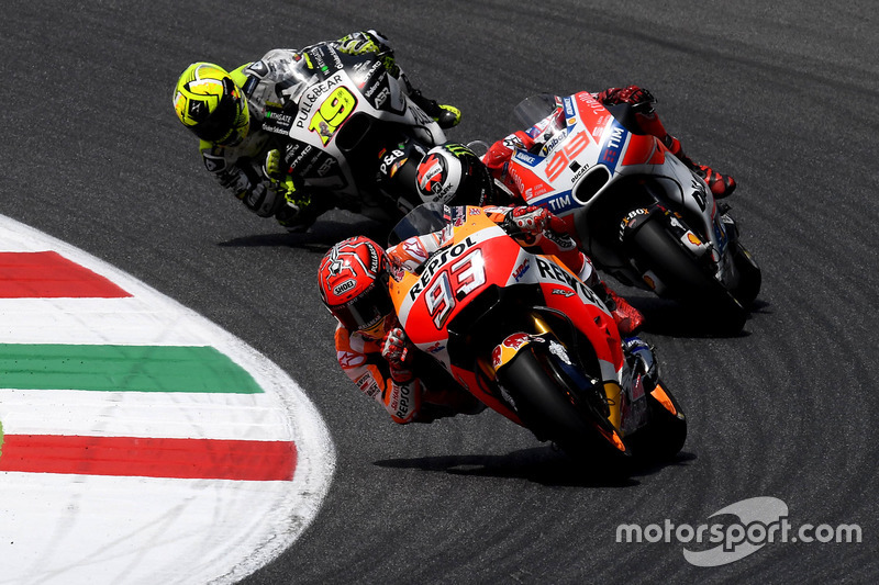 Márquez, sexto, se descuelga del campeonato