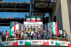 Tutti i piloti sul podio