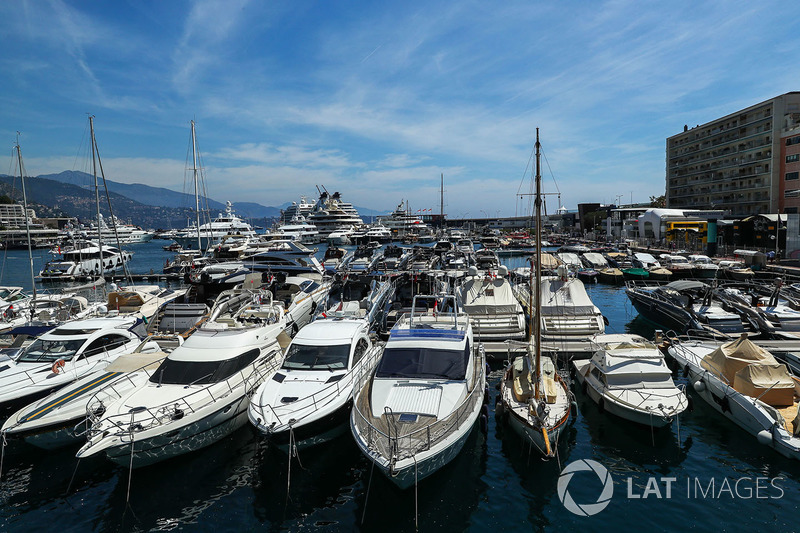 Boote im Hafen von Monaco