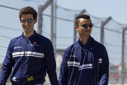 Pascal Wehrlein, Sauber walks the track