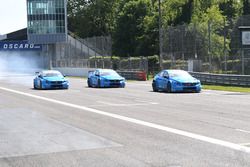Thed Bjork, Nicky Catsburg e Nestor Girolami, Volvo S60 Polestar TC1