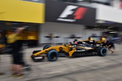 Renault Sport F1 Team pit stop practice