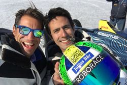 Marco Parroni avec Lucas Di Grassi au Groenland