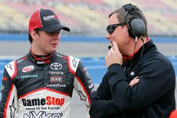 Erik Jones, Joe Gibbs Racing Toyota and Chris Gabehart