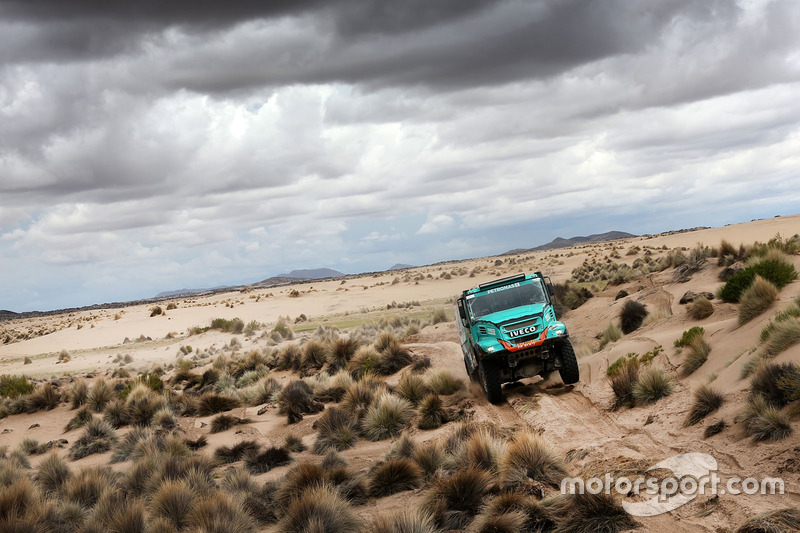 #500 Team De Rooy, IVECO: Gerard De Rooy, Moi Torrallardona, Darek Rodewald