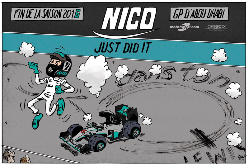 GP d'Abu Dhabi - Nico just did it