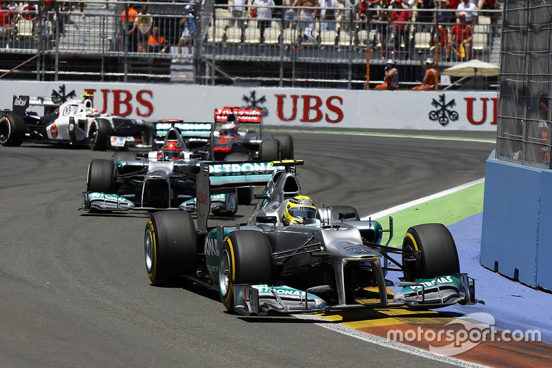 Nico Rosberg, Primera vuelta de carrera más rápida de Mercedes AMG F1 - Euopa 2012