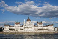 Une vue du Parlement Hongrois