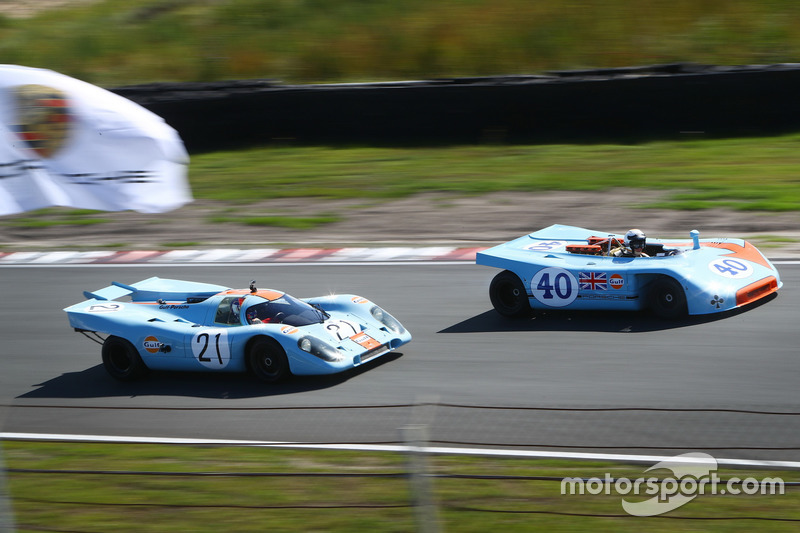 Jan Lammers met de Porsche 917 K, Gijs van Lennep met de Porsche 908/3