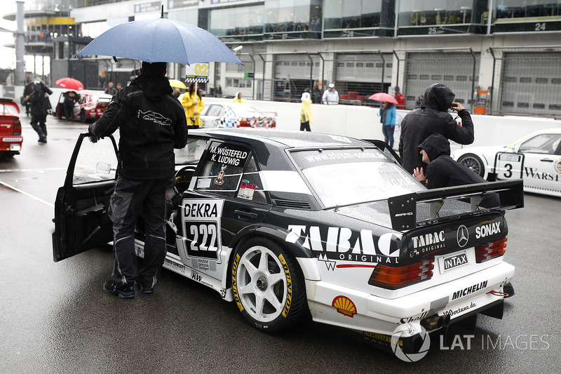 #222 Markus Wüstefeld, Klaus Ludwig, Mercedes 190 Klasse 1 DTM