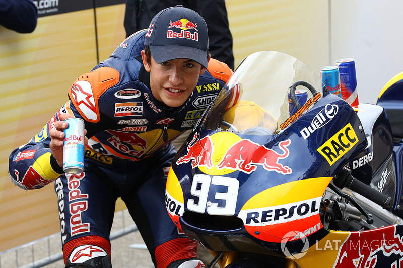 Ganador de la carrera Marc Márquez