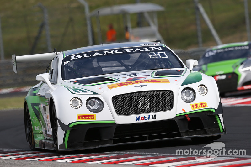 #8 Bentley Team M-Sport Bentley Continental GT3: Andy Soucek, Maxime Soulet