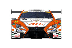 LEXUS TEAM au TOM’S 2017年カラーリング