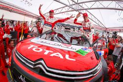 Les vainqueurs Kris Meeke, Paul Nagle, Citroën World Rally Team