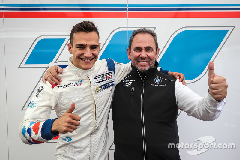 Il poleman Alex Palou, Teo Martin Motorsport