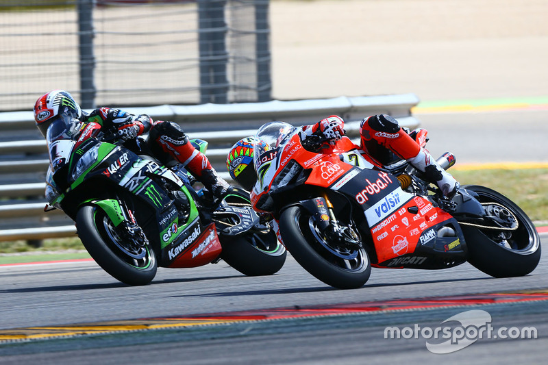 Chaz Davies, Ducati Team, Jonathan Rea, Kawasaki Racing