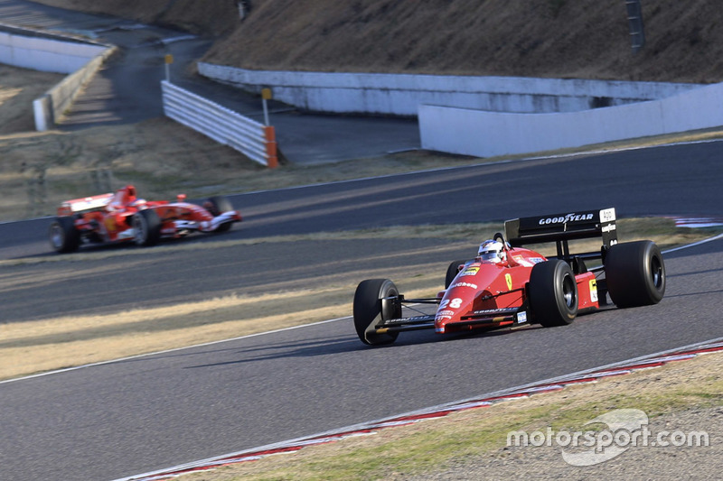 Джулиано Алези, Ferrari F1/87, Жан Алези, Ferrari 248 F1