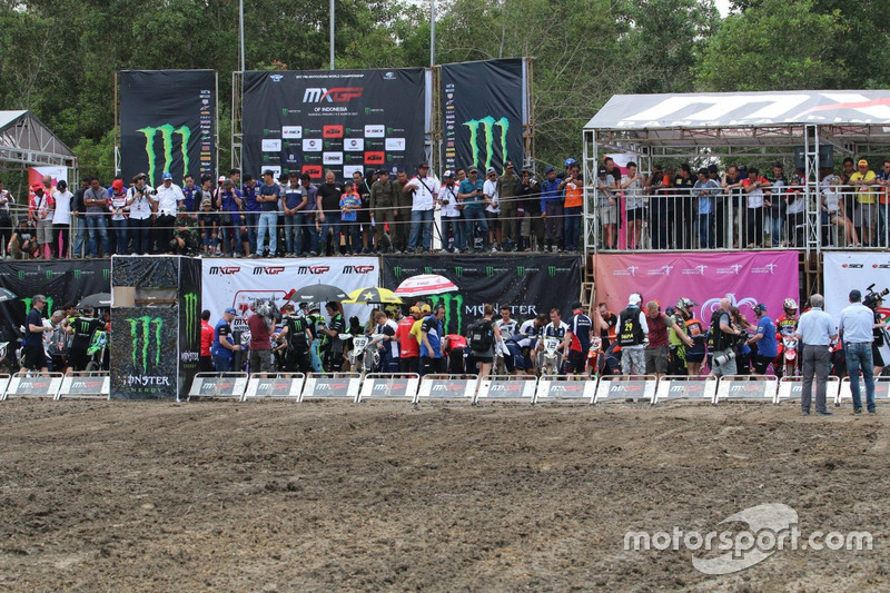 Aksi MXGP Indonesia 2017