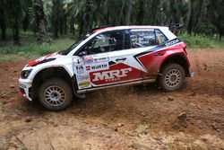 Gaurav Gill, Stéphane Prévot, Skoda Fabia R5, Team MRF