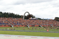 KTM-Tribüne in Spielberg