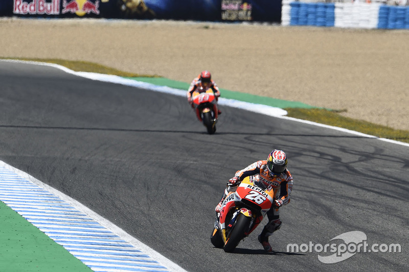 Pedrosa and Marc Marquez, Repsol Honda Team