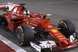 Race winner Sebastian Vettel, Ferrari SF70H