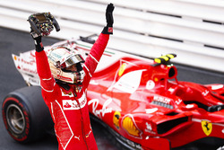 Race winner Sebastian Vettel, Ferrari
