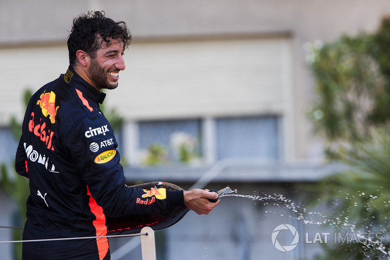 Podyum: 3. Daniel Ricciardo, Red Bull Racing