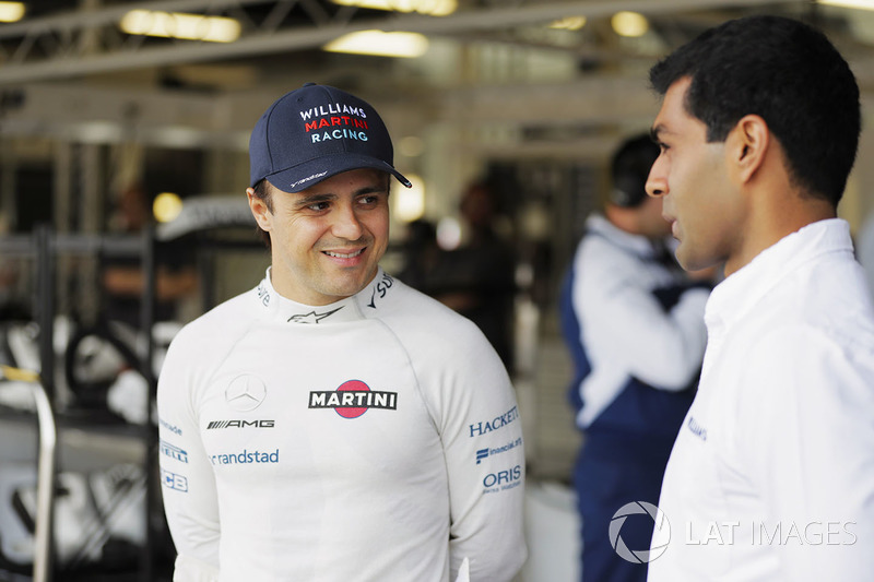 Felipe Massa, Williams, Karun Chandhok