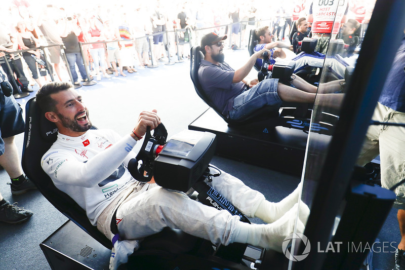 Jose Maria Lopez, DS Virgin Racing, lors de l'eRace