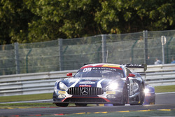 #90 Akka ASP Mercedes-AMG GT3: Michael Meadows, Raffaele Marciello, Edoardo Mortara