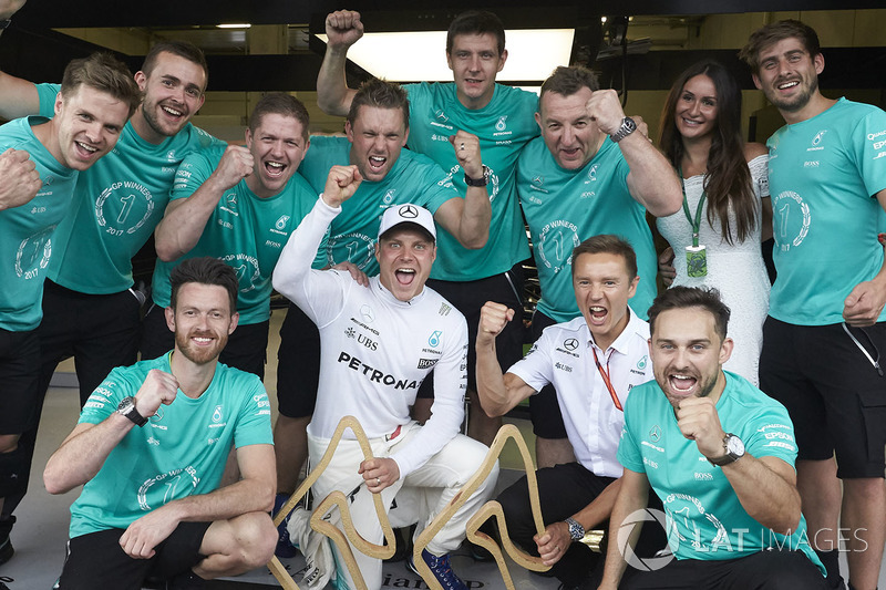 Yarış galibi Valtteri Bottas, Mercedes AMG F1