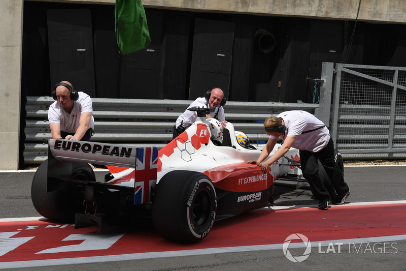 Zsolt Baumgartner, F1 Experiences 2-Seater driver
