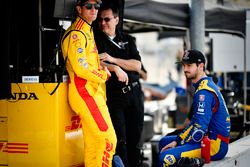Ryan Hunter-Reay, Andretti Autosport Honda, Alexander Rossi, Andretti Autosport Honda