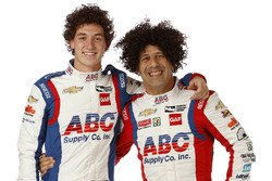 Matheus Leist, A.J. Foyt Enterprises Chevrolet, Tony Kanaan, A.J. Foyt Enterprises Chevrolet