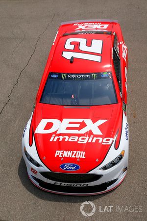 Ryan Blaney, Team Penske, Ford Fusion DEX Imaging