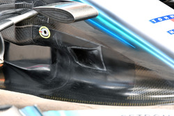 Mercedes-AMG F1 W09, dettaglio del naso