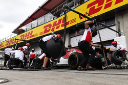 Sauber pitstopoefening