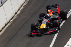 David Coulthard met RB7 tijdens de Jumbo Racedagen