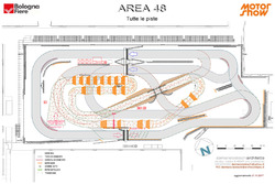 Tracciati pista, motocross e rally dell'Area 48