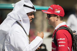 Kimi Raikkonen, Ferrari parla con Mohammed Bin Sulayem